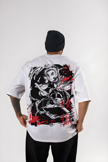 Demon Slayer Oversized Premium Graphic T-Shirt