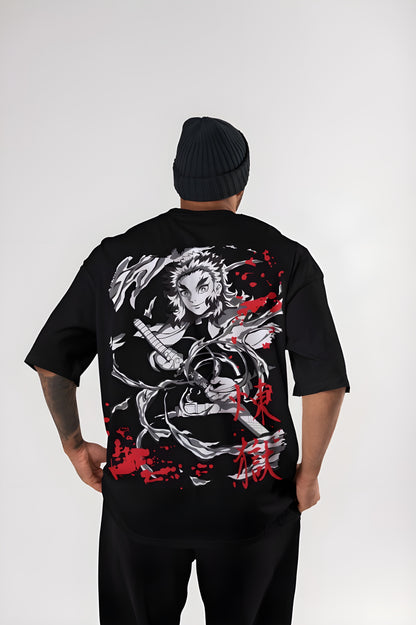 Demon Slayer Oversized Premium Graphic T-Shirt
