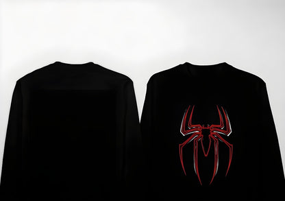 Venomized Spider Emblem Sweatshirt – Black