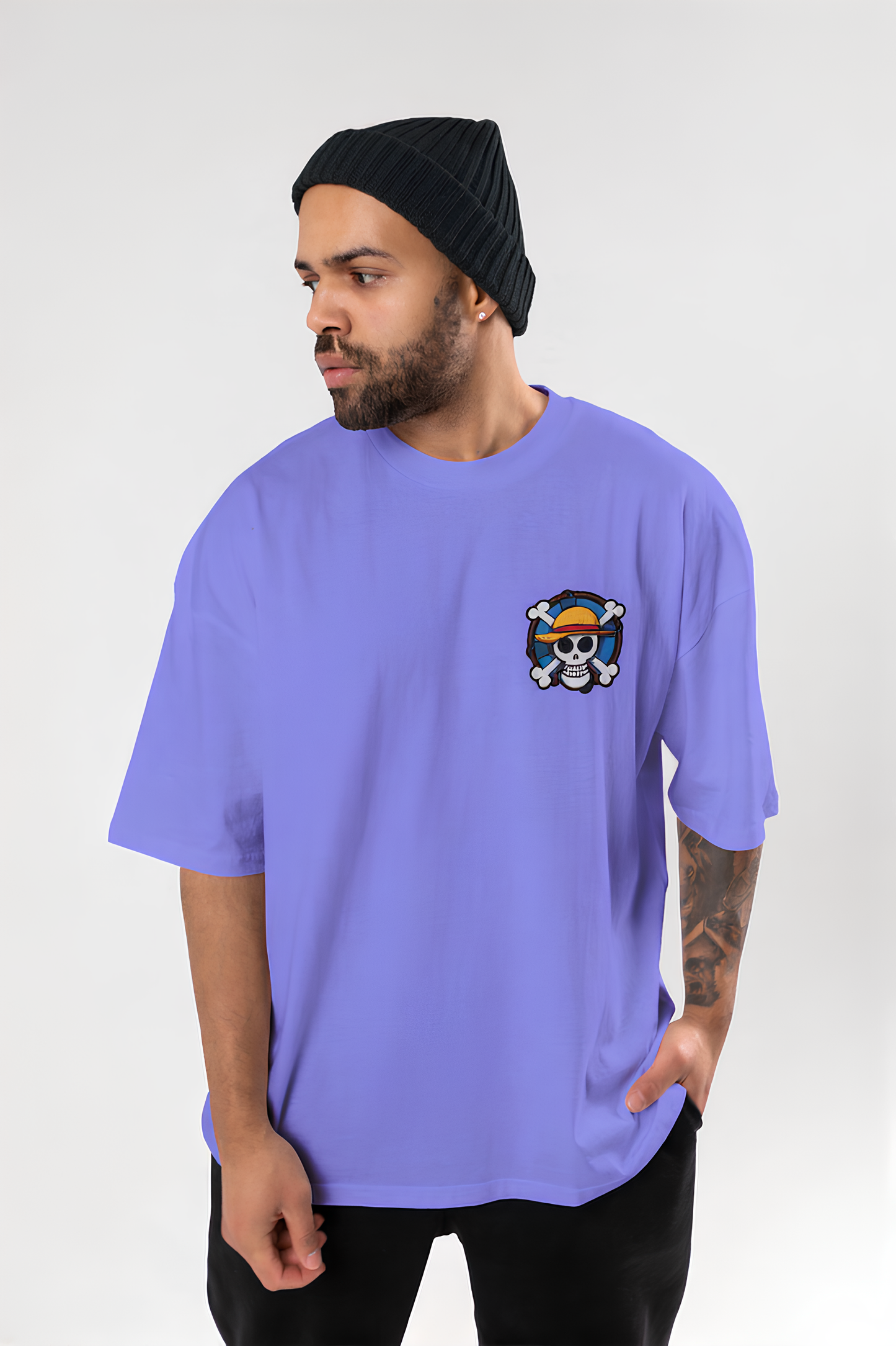 Road Tested Oversized Purple T-Shirt
