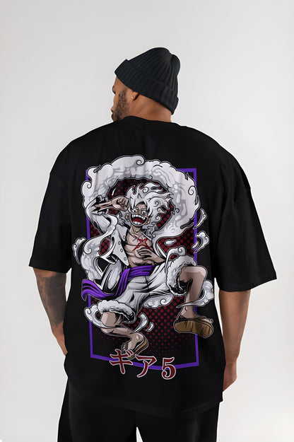 Monster Trio Panel Art Oversized T-Shirt